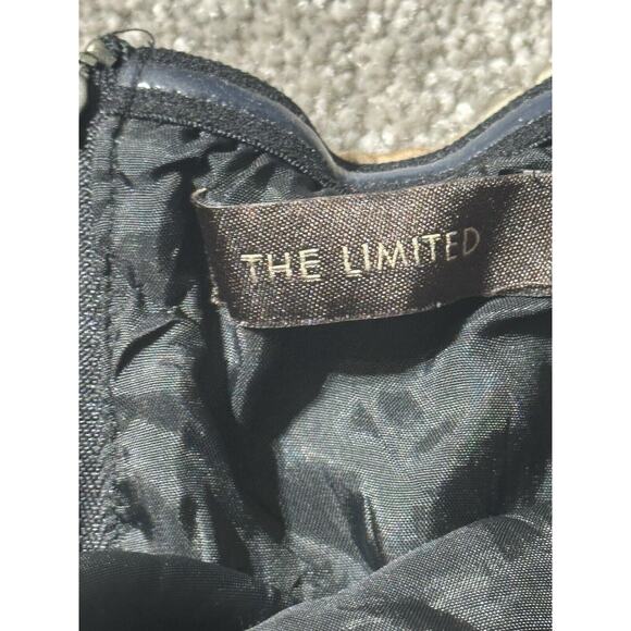 The Limited 90s Y2K Leopard Print Mini Dress 6 Zipper Strapless Sheath Mobwife - Picture 9 of 12